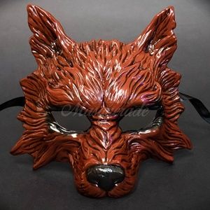 Halloween Wolf animal masquerade mask scary wolf